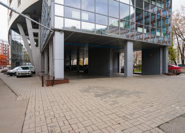 Краснопресненский, строение 43: Вид паркинга